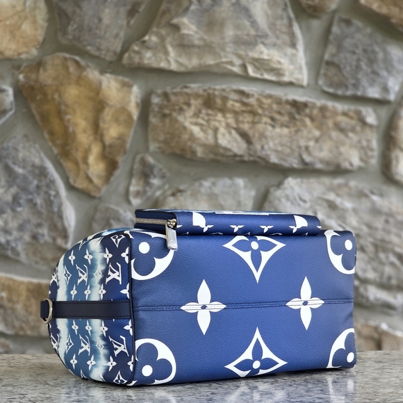 Louis Vuitton Speedy 30 Bandoulière Escale Blue SET - Picture 4 of 14